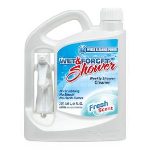 lot 46750 image: Wet & Forget Shower Cleaner - Fresh Scent - 64 fl oz - Retail $207