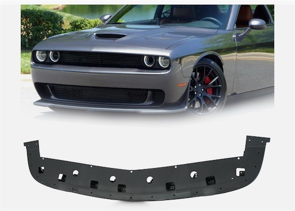 lot 142181 image: Air Dam Deflector Apron Front Bumper Lip Lower Fit 2015-2022 Dodge Challenger