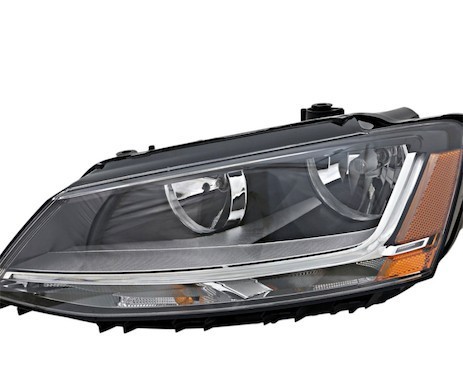 lot 142189 image: 2015-2018 Volkswagen Jetta Headlight Driver Left Side Halogen