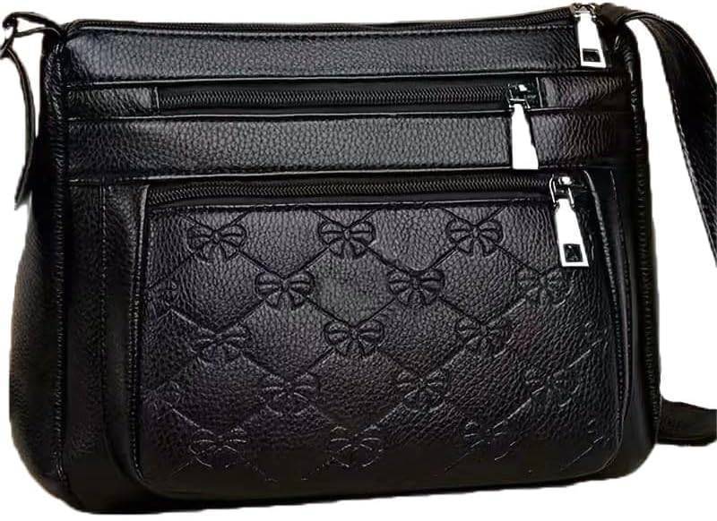 lot 231487 image: Womens Ladies Multi Pocket Messenger Bag Handbag Cross Body Bags Shoulder Bag,Crossbody Bag for Women Multi Pockets Shoulder Purse Messenger Bag Ladies Lightweight Pocketbook