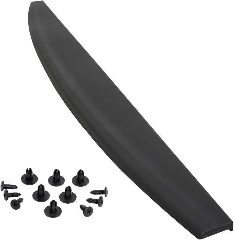 lot 342137 image: Tailgate Cover Mold Top Cap Protector Lip Spoiler Compatible with 2009-2019 Dodge Ram 1500 2500 3500 Classic Replacement for CH1909100 55372052AH 6502632 926-578