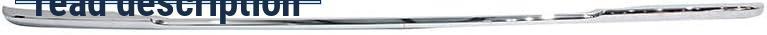 lot 342138 image: For 2016 2017 Honda Accord Sedan Rear Bumper Trim Chrome