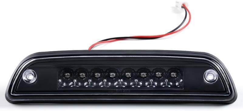 lot 342152 image: MOUTUX LED 3rd Third Brake Light Compatible with Toyota Tacoma 1995-2015 High Mount Light Lamp Signal Stop Cargo Tercera luz de freno Clear Lens Black Housing