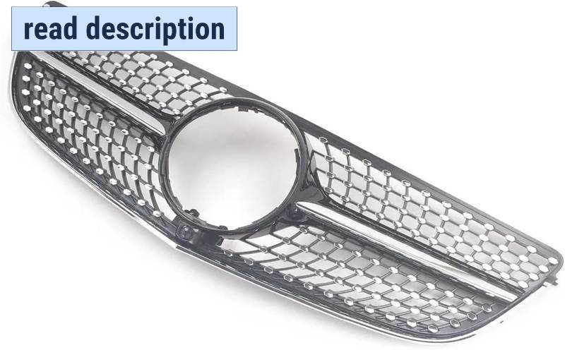 lot 342157 image: Retails for $380 Front Grille Grill Compatible with Mercedes Benz E Coupe Class W207 C207 2014-2016 Front Bumper Grille Car Accessories
