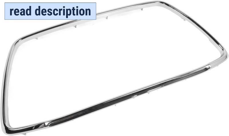 lot 442058 image: Acouto Protective,Decorative Bumper Grille Trim for Outlander Sport ASX RVR 2013-2015, OE Number 6402A275,