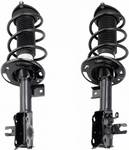 Retails for $195! TRQ Front Driver and Passenger Side Strut and Spring Assembly Set Loaded Pre-Assembled Compatible with 14 18 Mazda 3