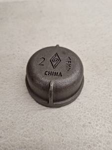 lot 16604 image: Jones Stephens Malleable Iron Fittings 2 Inch Cap
