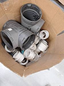 lot 16696 image: Miscellaneous Box Of Plumbing Items