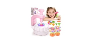 lot 3248 image: windpaint DIY Craft Kits Fabric Flower Bouquets, Grow Creativity, Share Joy(Pink)