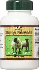 lot 3272 image: Sheep Placenta Complex 100 Capsules. BB JAN 25
