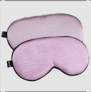 lot 3328 image: Sleep Mask, Super Soft Eye Masks with Adjustable Strap, Lightweight Comfortable Blindfold, Perfect Blocks Light for Men Women (Pink, Champagne Powder, Light Purple)