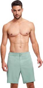 lot 3389 image: Gottex Mens Standard Vacation Mode 9 Swim Shorts, Green Small