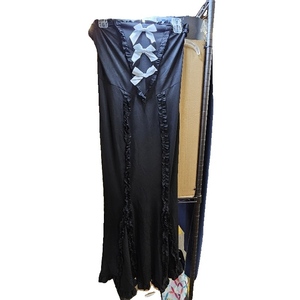 lot 3405 image: ZESICA Womens Summer Elegant Off Shoulder Maxi Dress 2025 Sleeveless Mermaid Bodycon Wedding Party Long Dresses,Black,Medium