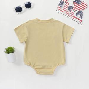 lot 3429 image: 4th of July American Flag one oneise Outfit 2T
