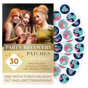 lot 3467 image: Recovery Patches 30 Pack - Enjoy No Regret Night and Wake Up Refreshed, That Last All Night, for Enhanced Mornings, for Men and Women with. Gold - 4