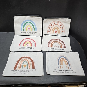 lot 3488 image: 6 piece cosmetic bag