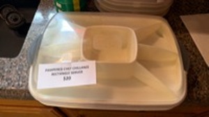 lot 166 image: Pampered Chef Chillzanne Rectangle Server