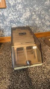 lot 216 image: Data Case Storage Box with Lock and Key