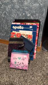 lot 222 image: Lot of Vintage Office and School Supplies Including Apollo Write-On Transparency Film