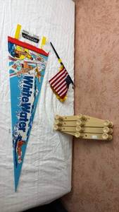 lot 237 image: WhiteWater Pennant with Ruler and Flag Lot