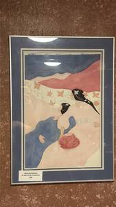 lot 251 image: Medicine Woman by Jacqueline Rochester Framed Print
