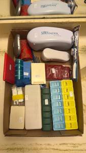 lot 263 image: Avon Spa Finder Lot with Organizers and Pill Boxes