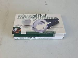 lot 280 image: Perfect Solutions Deluxe Golf Ball Monogrammer with Interchangeable Letters