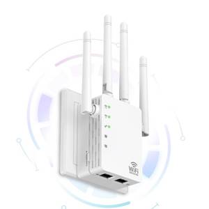lot 1157 image: WiFi Repeater with Ethernet Port, Signal Booster - Retail $45