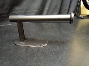 lot 1037 image: Toilet Paper Holder Wall Mount Brushed Nickel - Retail $0