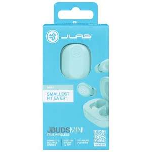 lot 1069 image: JLab - JBuds Mini True Wireless Earbuds - Mint - Retail $45