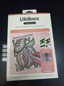 lot 1076 image: Lifelines FlowArt - Dot-Pop, Natural Flow - Retail $13