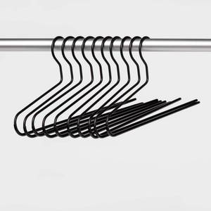 lot 1081 image: 10pk Pant Hangers Black - Brightroom - Retail $15