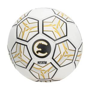 lot 1096 image: ProCat by Puma NFHS Soccer Ball Size 5 - White - Retail $27