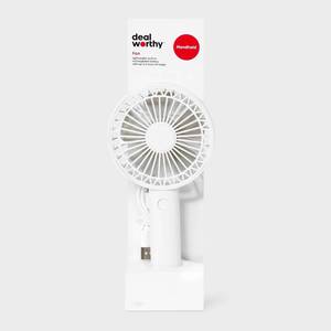 lot 1098 image: Personal Fan White - Dealworthy - Retail $15