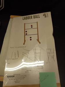 lot 1117 image: Ladder Ball 4 Count Game Set - Retail $16