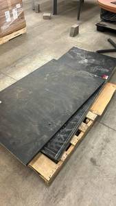 lot 16534 image: Black Slate Stone Slab countertops