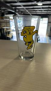 lot 16536 image: Wichita State Shockers Collection 2023 Holiday Party Pint Glass (1 case of 24 glasses)