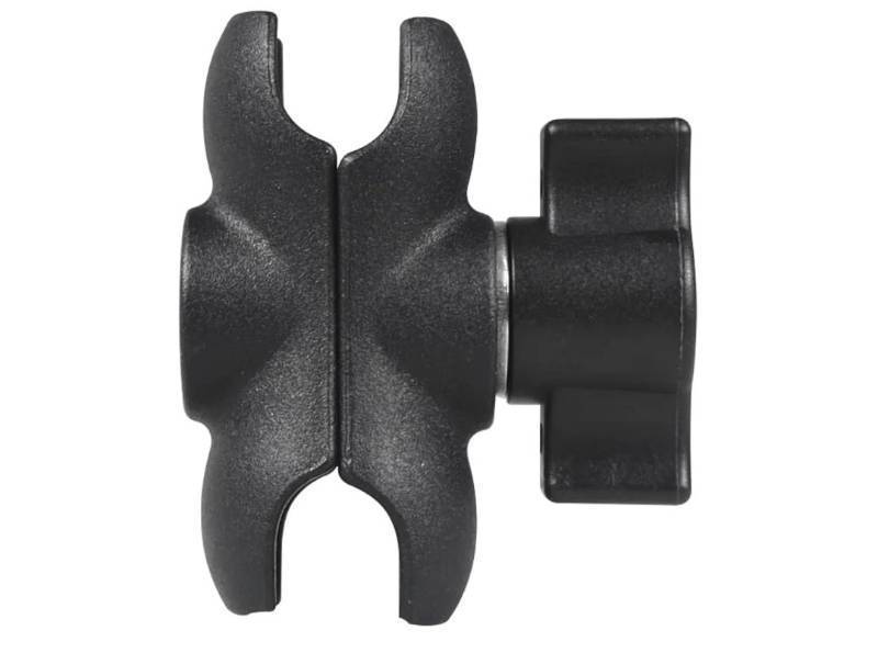 lot 16776 image: Aluminum Alloy Double Socket Arm for 25mm1 Ball Head Holder Mount Clamp Compatible with RAM Bicycle Motorcycle Camera Extension Arm 5.5CM Connecting Rod - Retail $7