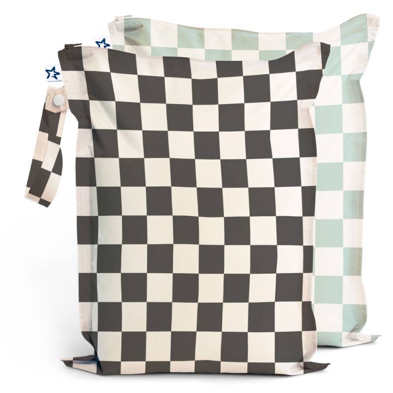 lot 16847 image: Tiny Twinkle Wet Bags Black 12.5x16 Inches (32x40 Cm) - Retail $25