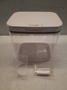 lot 58517 image: Food Storage Container with Airtight Lid and Scoop - Retail $16