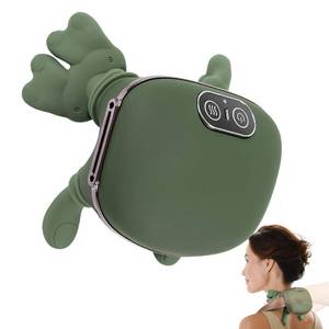 lot 58549 image: Shoulder and Neck Massager with Heat Heated Massager, Neck Massager with Fingers, Shoulder Massager with Hands, Simulates a Real Palm Massage for Comfort, Relax Muscle Tension - Retail $46