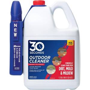 lot 58600 image: 30 SECONDS Power Sprayer Surface Cleaners  166.4 Fluid Ounce - Retail $38