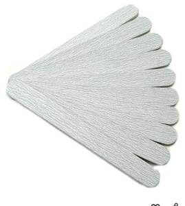 lot 58615 image: Professional Double Sided Emery Board 7 Zebra Nail File 100100 50pcs - Retail $20
