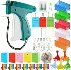 lot 58621 image: 3576 Pcs Tagging Guns for Clothes Labels Attacher Stitch Guns for Clothing with 3000 Barbs, 5 Needles and 100 Price Tags, Sewing Kit for Retail Stores, Garage Yard Sales(Colorful) - Retail $30