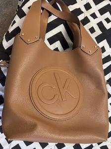 lot 24831 image: Calvin Klein Women handbag new Extra Large Color Brown