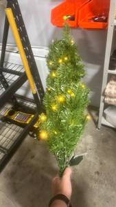 lot 21172 image: 3 Foot Christmas Tree - Retail $0