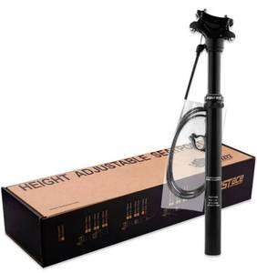 lot 568 image: Bibike Dropper Post 27.230.430.931.6mm x 440mm Length 125mm Travel Remote External Cable - Retail $126