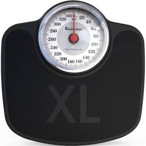 lot 623 image: Adamson A27 Oversize Scales for Body Weight - Up to 350 lb - New - Anti-Skid Rubber Surface Extra Large Numbers - High Precision Bathroom Scale Analog - Durable with 20-Year Assurance - Retail $50
