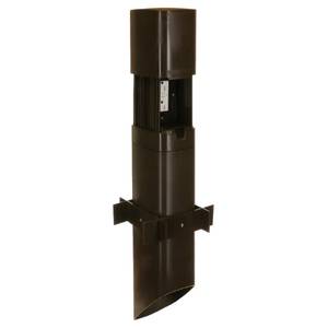 lot 638 image: TayMac Outdoor Comforts ParkPost 13-in. 1-Gang Bronze Weatherproof in-use Power Post Enclosure PP55Z, Outdoor Power Stake for Garden, Weatherproof Outlet Box, Outdoor Outlet Cover - Retail $70