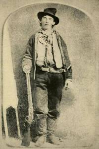 lot 712 image: ART.COM Wall Art Print Billy The Kid, 12 x 18 - Retail $15